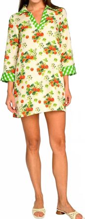 Elizabeth & James Taylor Dress In Strawberry Garden