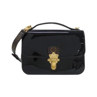 Louis Vuitton Pre-owned Monogram Vernis Shoulder Bag - Dames - Pre-owned - Zwart - Maat: ONE Size Leer