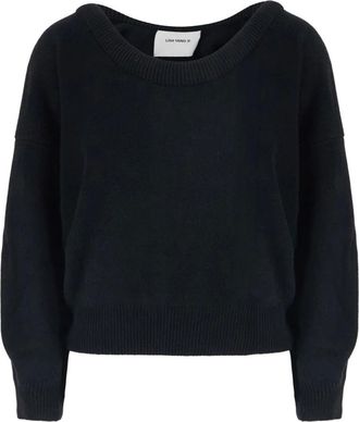 Lisa Yang Truien & Vesten, Dames, Zwart, S, Kasjmier, Doria Sweater