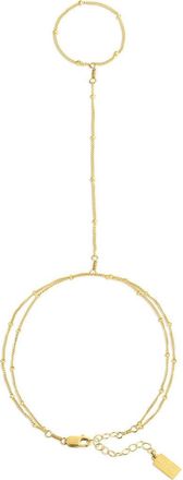 Set & Stones Palmer Hand Chain in Gold at Nordstrom