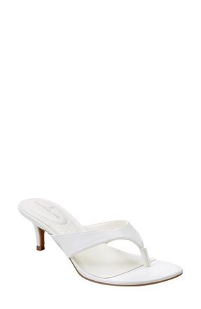 Bandolino Ammer Kitten Heel Flip Flop in White at Nordstrom, Size 7.5