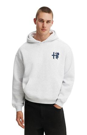Cotton On Mens Box Fit Alfa Romeo Hoodie in Lcn Alf Athletic Marle Alfa at Nordstrom, Size Xx-Large