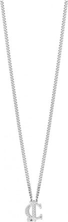 Just Cavalli Womens JCNL01583100 Ladies Necklace - Silver Stainless Steel - One Size