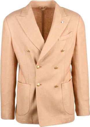 L.B.M. 1911 Double-Breasted Wool-Polyester Blend L. b.m. 1911 Jacket