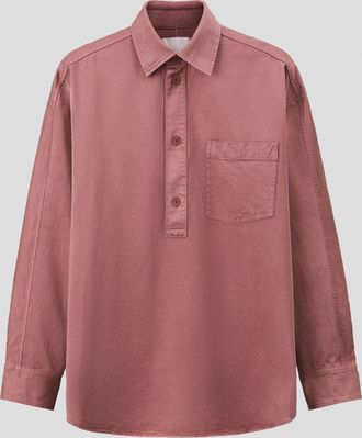 H&M Schlupfhemd in Loose Fit - Beige