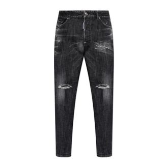 Dsquared2 Skinny Jeans, male, Black, Size: 2XL Skater Jeans