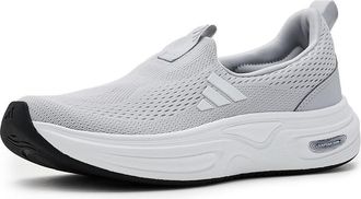 adidas Cloudfoam Cuxxion - Lounge Shoes Womens Boots Solid Grey/White/Black : 10.5 B - Medium, Rubber