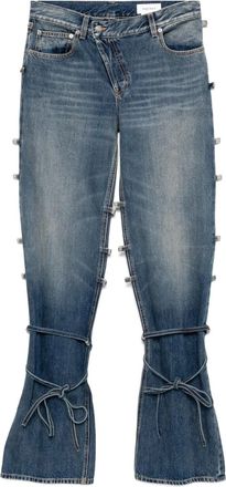 Alexander McQueen straight-leg jeans - men - Cotton - 50 - Blue