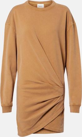 Isabel Marant Abito felpa Pipper in cotone arricciato