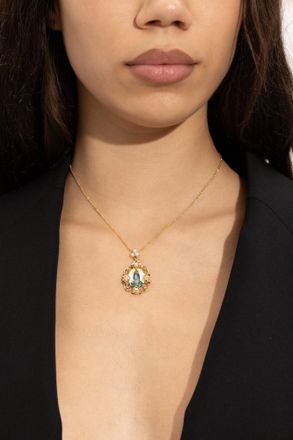 Dolce & Gabbana Necklace With A Religious Motif, Unisex, Gold