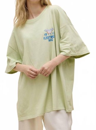 Daydreamer Fleetwood Mac 1967 Butterfly Tee In Green