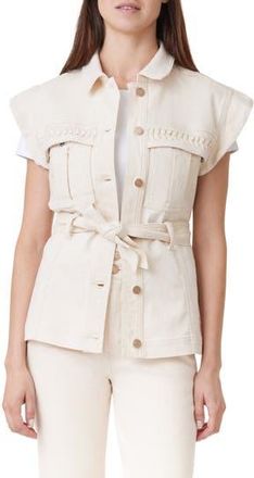 Habitual Strong Shoulder Vest in Stone at Nordstrom Rack, Size X-Large