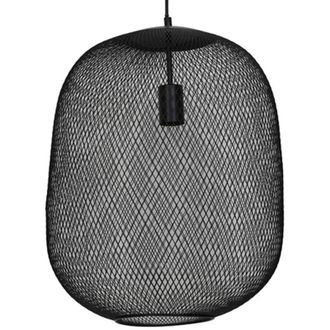 Light & Living L&aacute;mpara Colgante - Reilley - Negro - Metal - &Oslash; - Light&living