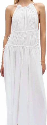 TROIS Frannie Ankle Dress In White