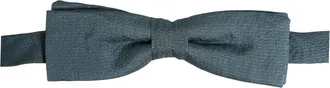 Dolce & Gabbana Silk Bow Tie - Blue