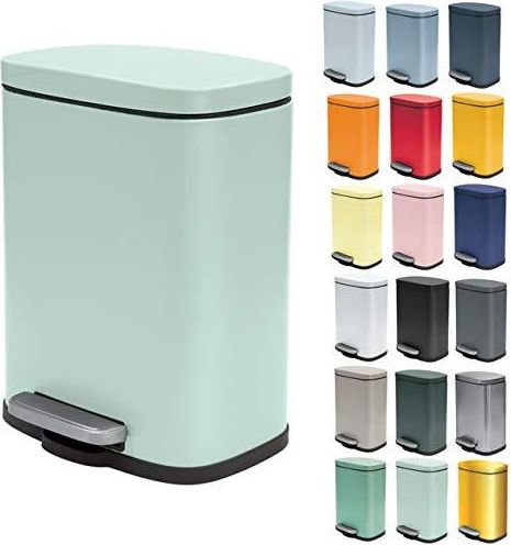 Poubelle De Cuisine En Acier Inoxydable 5 L, Petite Poubelle à Pédale