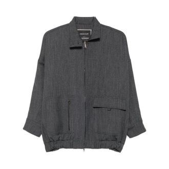 Fabiana Filippi Coats - female - Fabiana Filippi - Light Jackets - Gray - XS - Jackets