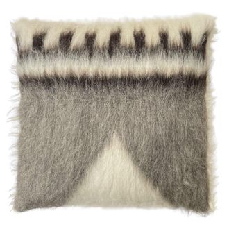 Malagoon Coj&iacute;n de suelo 100% lana tri&aacute;ngulo 90x90