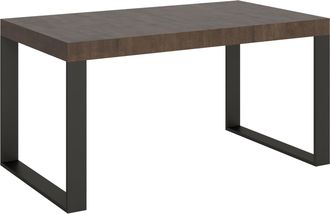 Les Tendances Les Tendances - Tavolo Tecno 90x160 Noce Allungabile A 264 Cm