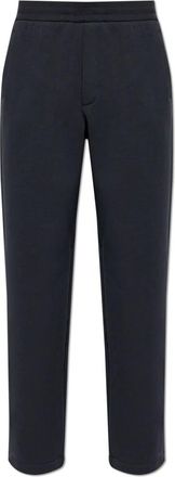 Emporio Armani Broeken, Heren, Blauw, L, Trainingsbroeken met rechte pijpen