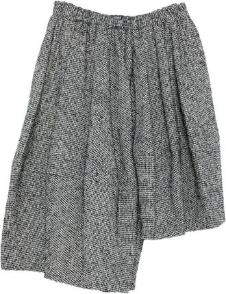 Comme Des Garçons Wool Asymmetric Skirt