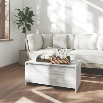vidaXL Vidaxl - Tavolino Da Salotto Grigio Sonoma 90x50x41,5 Cm In Truciolato