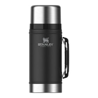 Stanley Legendary Classic Food Jar 1.0 qt in Matte Black Pebble