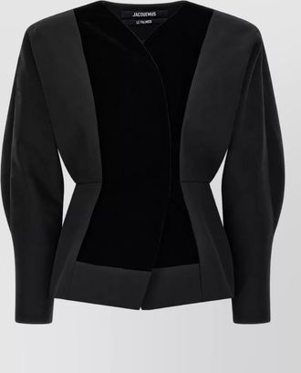 Jacquemus wool v-neck blazer