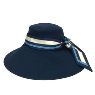 Louis Vuitton Pre-owned Accessories, female, Blue, Size: ONE SIZE Pre-owned M7496M Bucket Hat