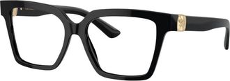 Dolce & Gabbana Dg 3395 501 Optical Frame - Dames - Brillen - Zwart - 53 MM - Accessoires