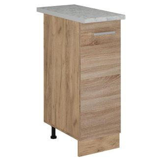 Vicco Armario De Farmacia R-line, Sonoma, 30 Cm Et M&aacute;rmol