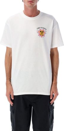 Obey White Crewneck Printed T-Shirt