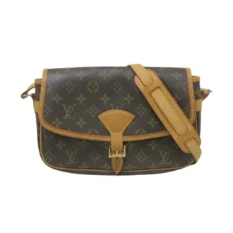 Louis Vuitton Pre-owned Cross Body Bags, female, Brown, Size: ONE SIZE Pre-owned Sologne Shoulder Bag