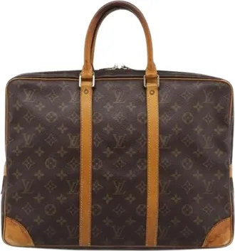 Louis Vuitton Pre-owned Vintage Handbag - unisex - Pre-owned - Bruin - Maat: ONE Size Leer