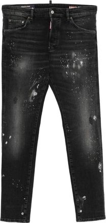 Dsquared2 Distressed-finish Faded-effect Jeans