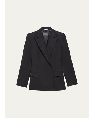 Helmut Lang Wool Gabardine Blazer