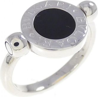 Bulgari Bvlgari Bvlgari Yellow Gold (18K) White Gold (18K) Band Ring (Pre-Owned)