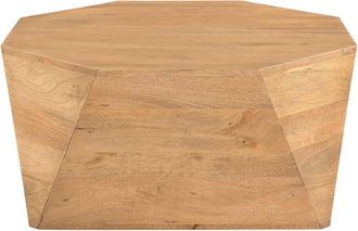 LR Home Lr Home Arlo Modern Solid Wood Handmade Coffee Table With Hidden Storage