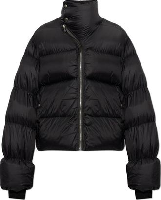 Rick Owens Turtle Quilted Jacket - Heren - Gewatteerde jassen - Zwart - XL - Jassen