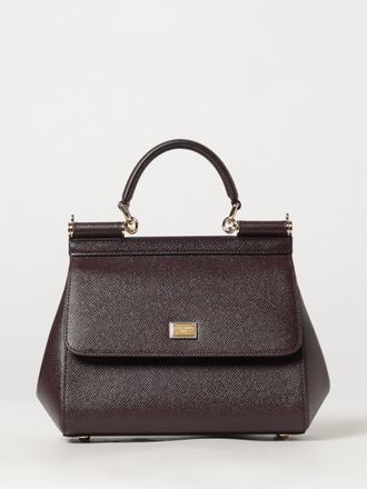 Dolce & Gabbana Borsa a mano mini Sicily in pelle di vitello a grana