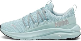 Puma Womens Softride One4all Slip On Running Sneakers Shoes - Blue, Frosted Dew-silver-black, 6.5 UK