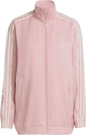 adidas Giacca sportiva a righe - Rosa