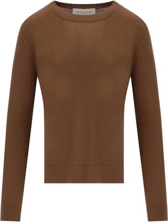 Max Mara Truien & Vesten, Dames, Bruin, L, Wol, Tempo Sweater