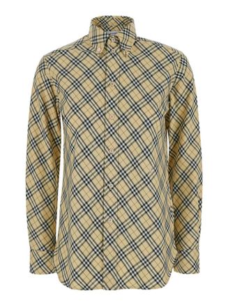 Burberry Beige Over Size Shirt