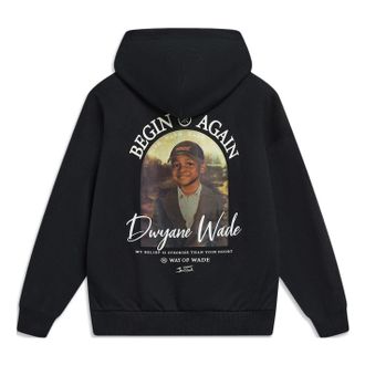 Li-Ning Way Of Wade Photo Graphic Hoodie Black AWDT943-1
