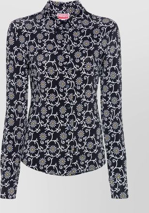 Kenzo floral print long sleeve top