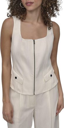 DKNY Dkny Weathered Twill Vest Top