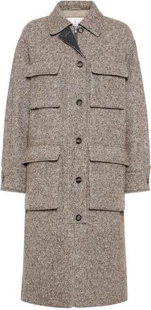 Brunello Cucinelli Herringbone Pocket Jacket