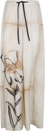 Pierre-Louis Mascia Pantaloni a palazzo Aloe - Toni neutri