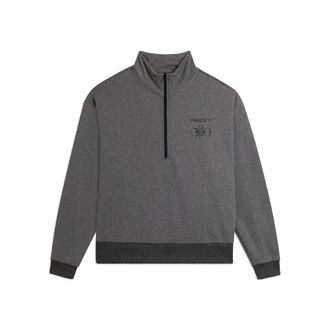 Freddy Felpa Comfort Fit Donna M&eacute;lange con Mezza Zip Freddy x ELITE